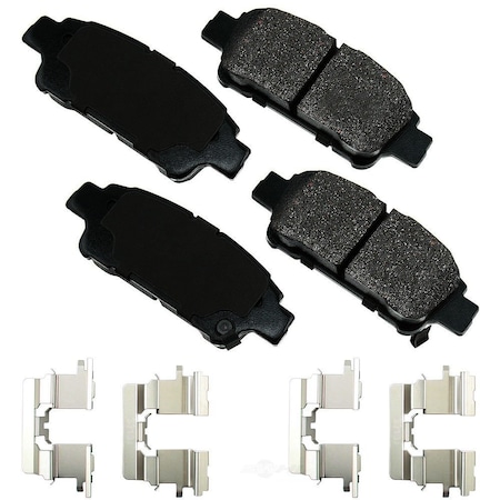 Akebono Proact Akebono ACT995A ProACT Ultra Premium Ceramic Pads ACT995A